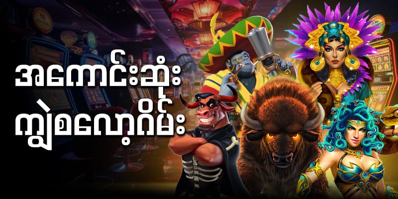 ကျွဲဂိမ်း အွန်လိုင်းကစားနေပုံ မြန်မာကျွဲတိုက်ပွဲမြင်ကွင်း


